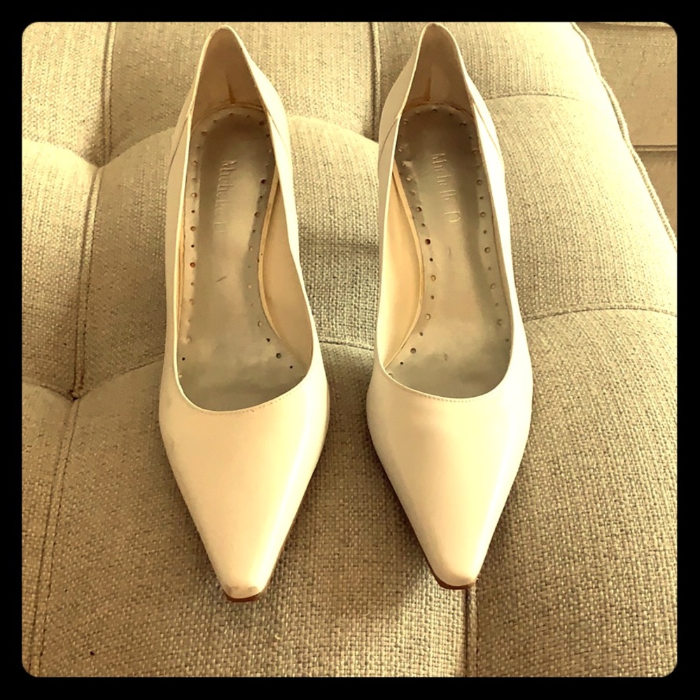 White pumps